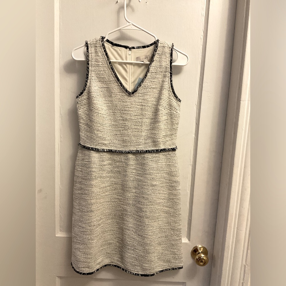 Loft Dress Petite size 4 NWT